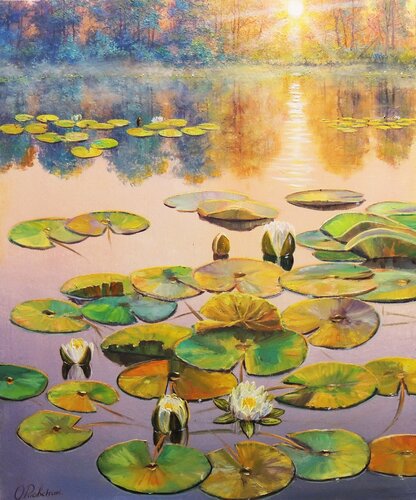 A Gleam of Sunshine von Oleg Riabchuk, Malerei kaufen auf Singulart