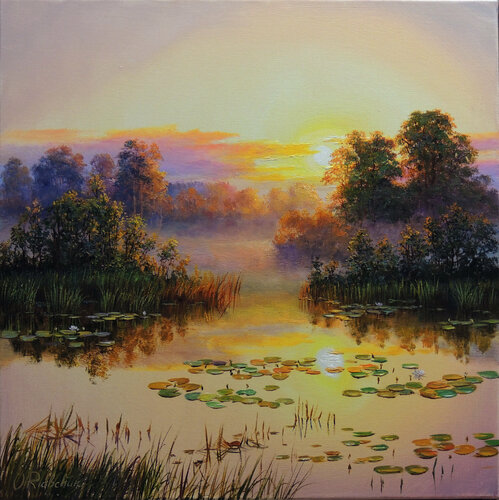 Distant Sun von Oleg Riabchuk, Malerei kaufen auf Singulart