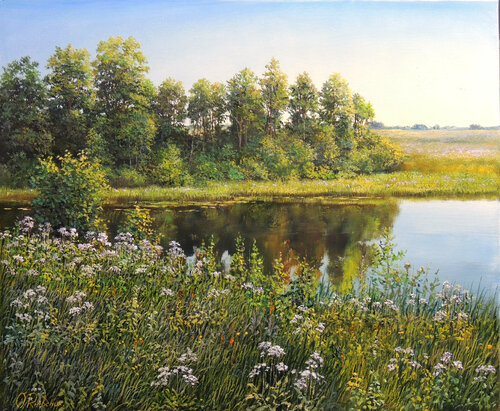 Once upon a Summer day von Oleg Riabchuk, Malerei kaufen auf Singulart