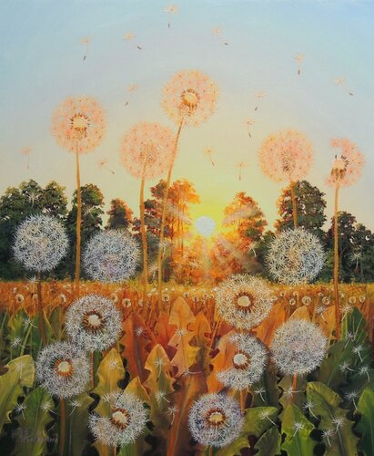 At Day's Close van Oleg Riabchuk, Schilderij te koop op Singulart