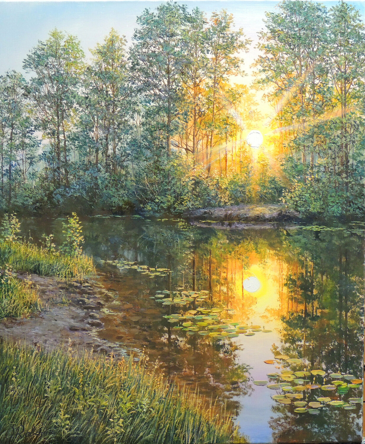 Evening in the Forest Oleg Riabchuk