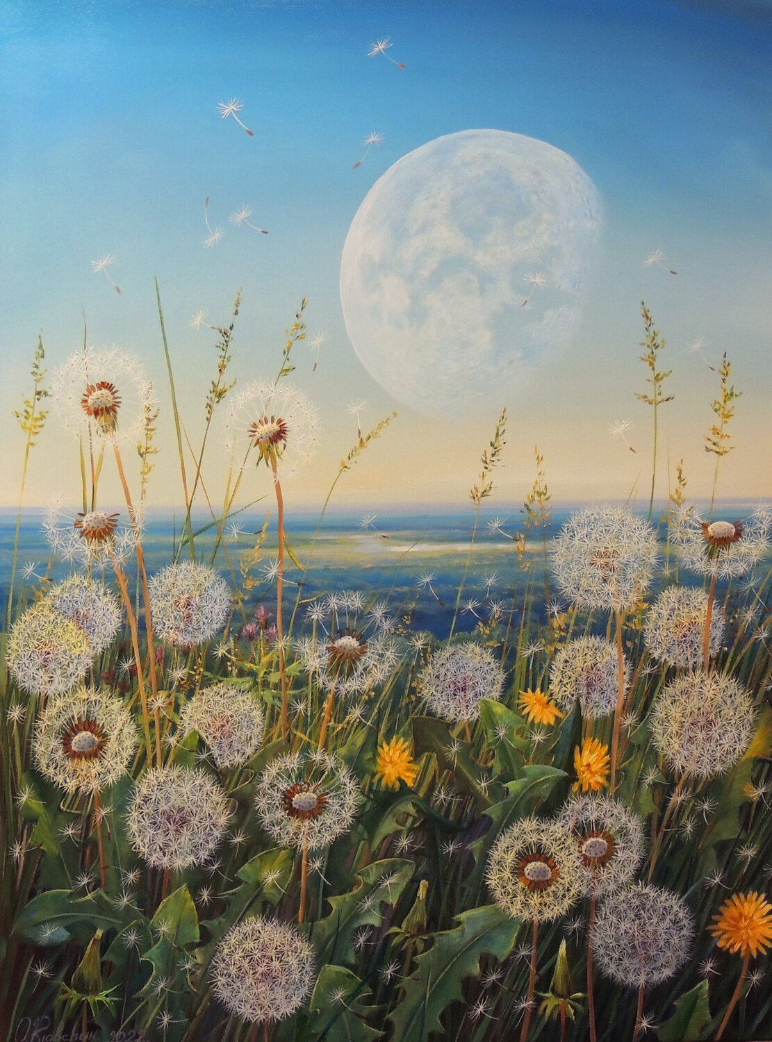 Flight to the Moon Oleg Riabchuk