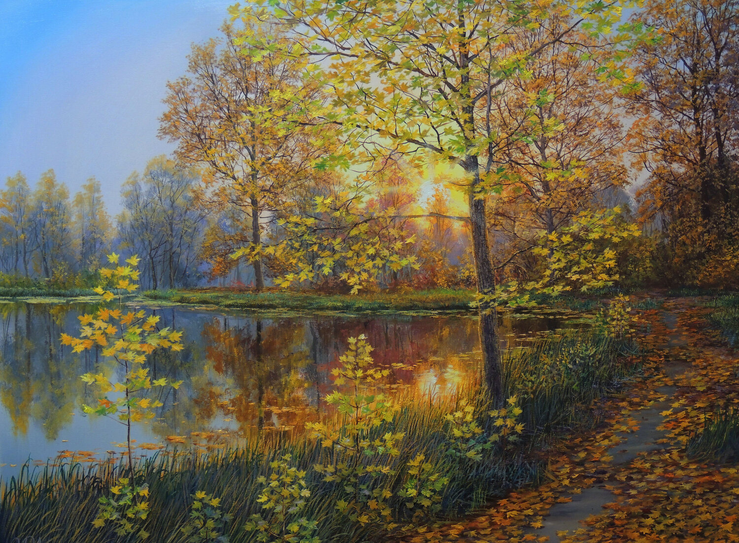 Autumn Paths Oleg Riabchuk