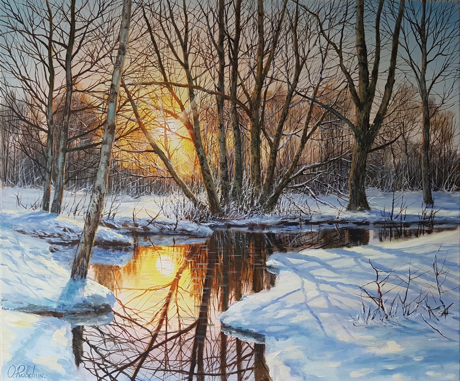 Winter Sun Oleg Riabchuk
