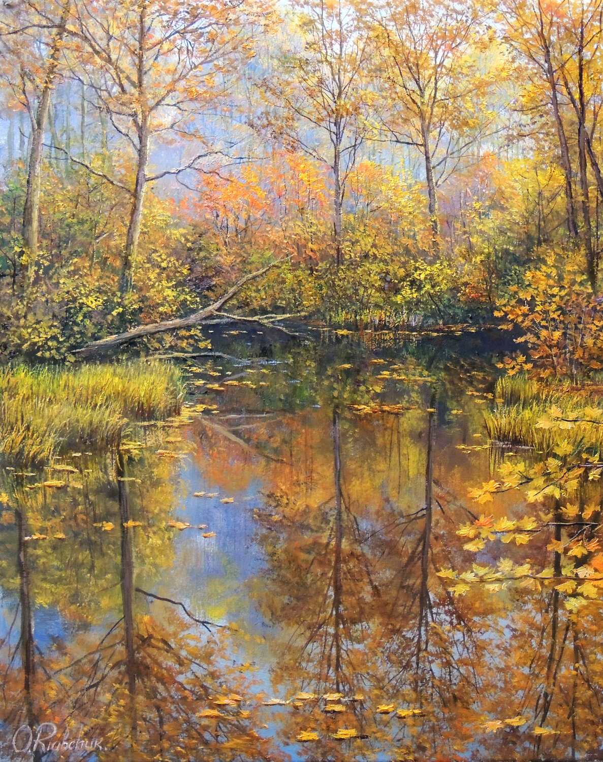 Floating Leaves Oleg Riabchuk