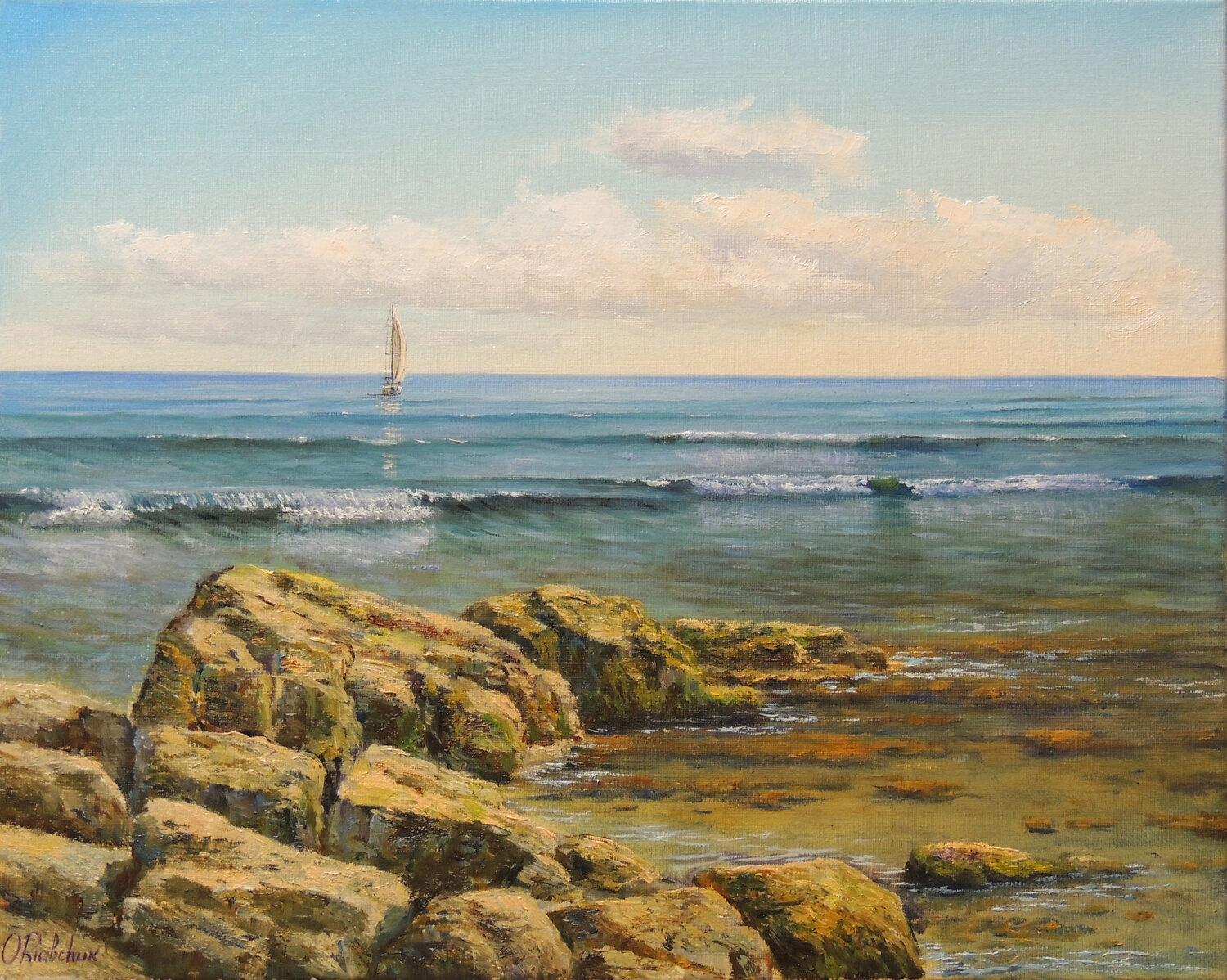 Stones by the Ocean Oleg Riabchuk