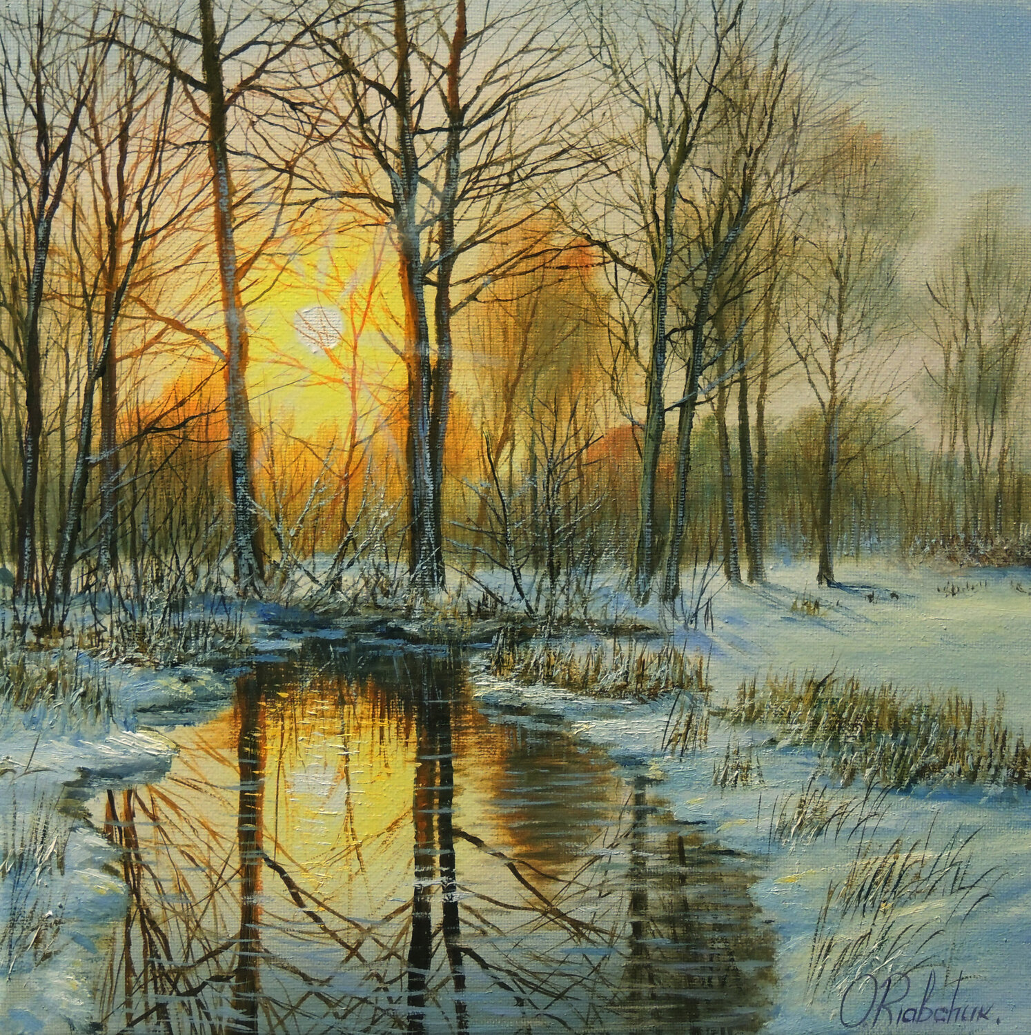 Evening's Fade Oleg Riabchuk