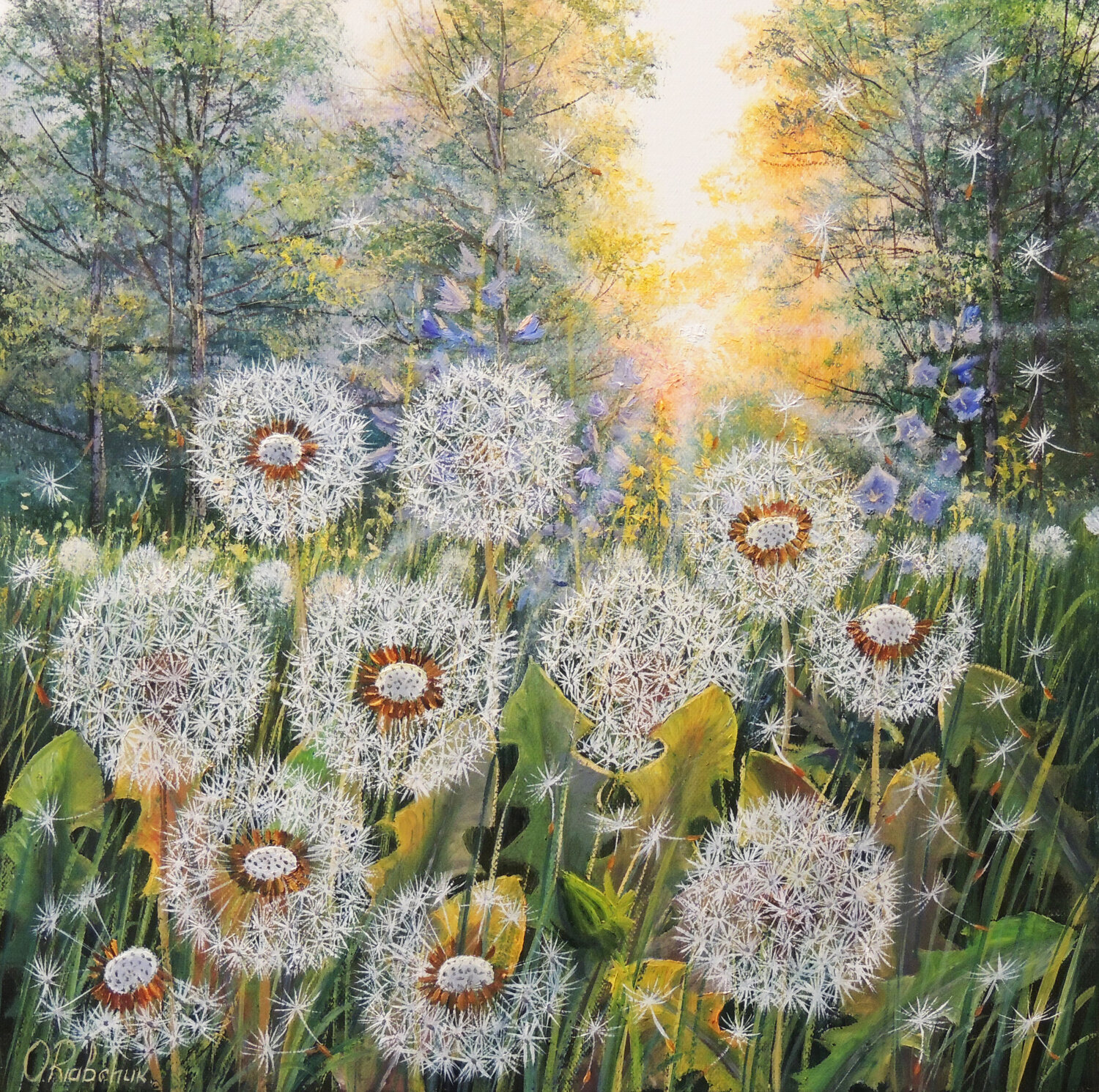 Summer Miracles Oleg Riabchuk Peinture originale à vendre