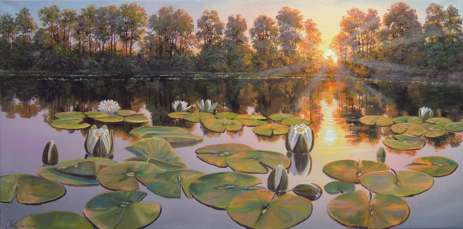 A Golden Evening Oleg Riabchuk