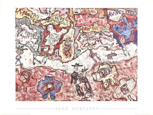 La Calipette di Jean Dubuffet, Stampa in vendita su Singulart