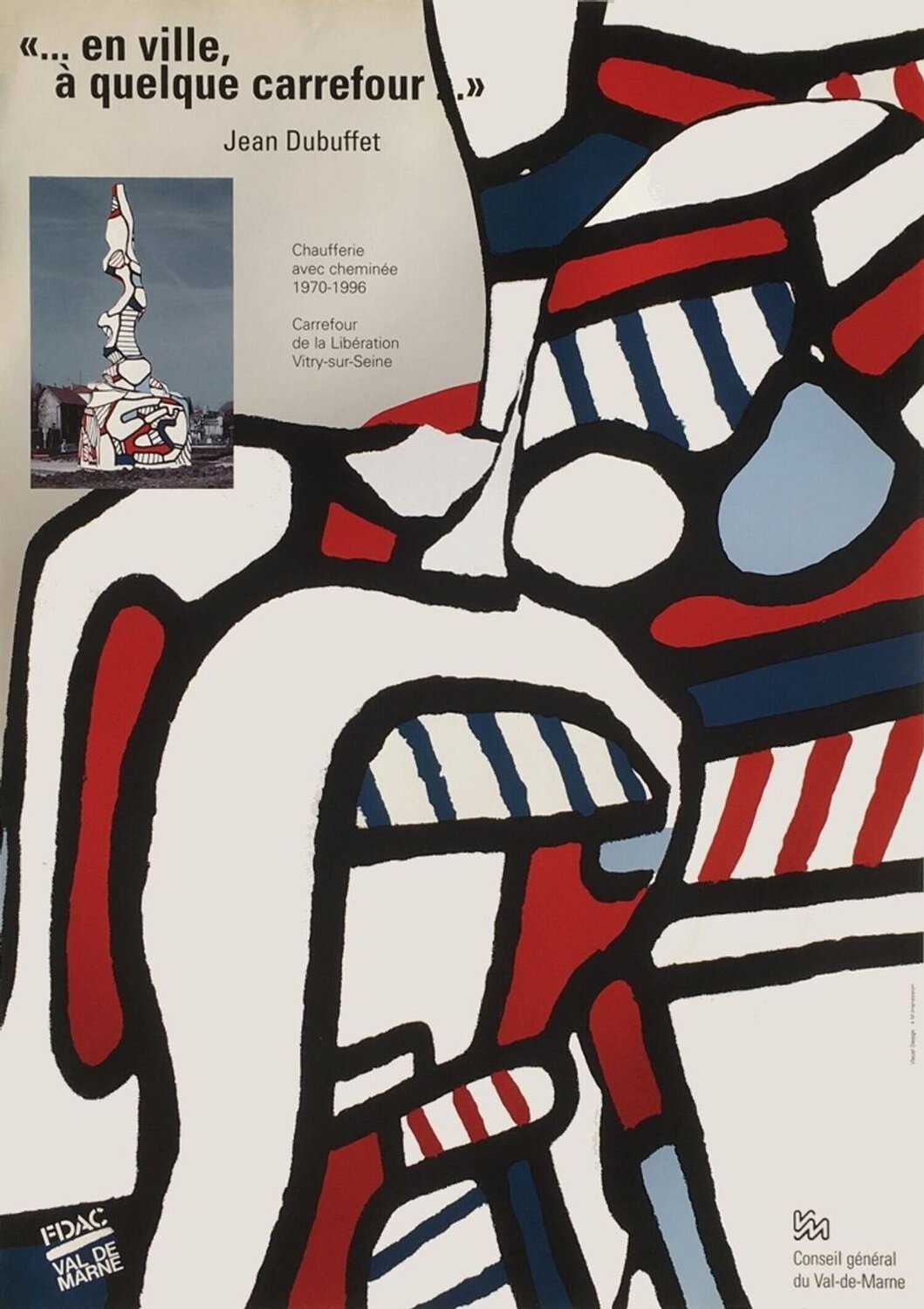 Expo 96 - FDAC Val de Marne Jean Dubuffet