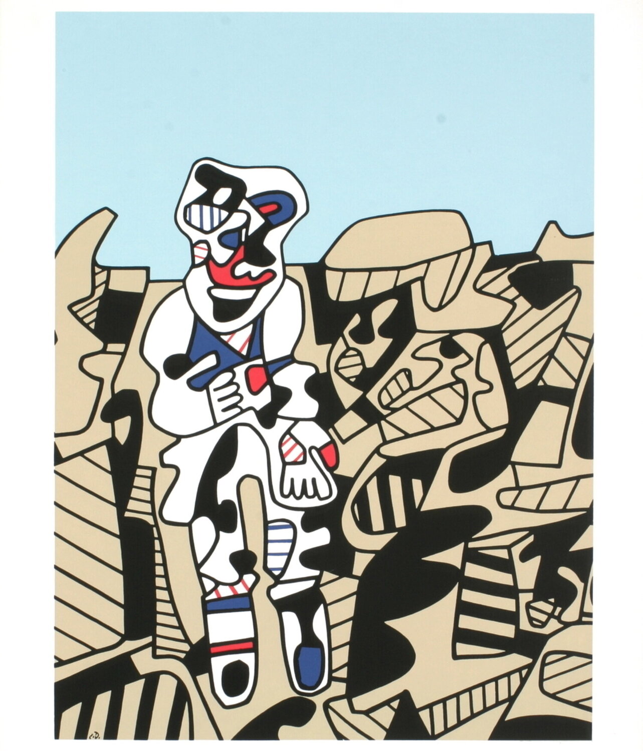 Inspection of the Territory Jean Dubuffet