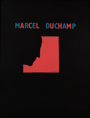 Poster after Self-Portrait in Profile by Marcel Duchamp, 版画 for Sale on Singulart