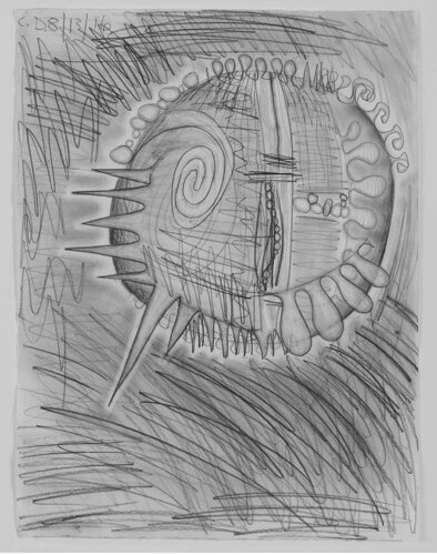 Study After Big Bang by Carroll Dunham, Work on Paper for Sale on Singulart