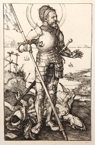 Saint Georges a Pied van Albrecht Dürer, Afdruk te koop op Singulart