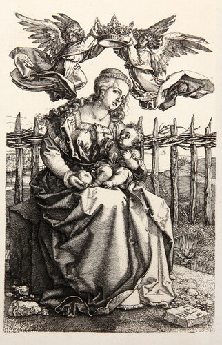 La Vierge Couronnee par Deux Anges van Albrecht Dürer, Afdruk te koop op Singulart