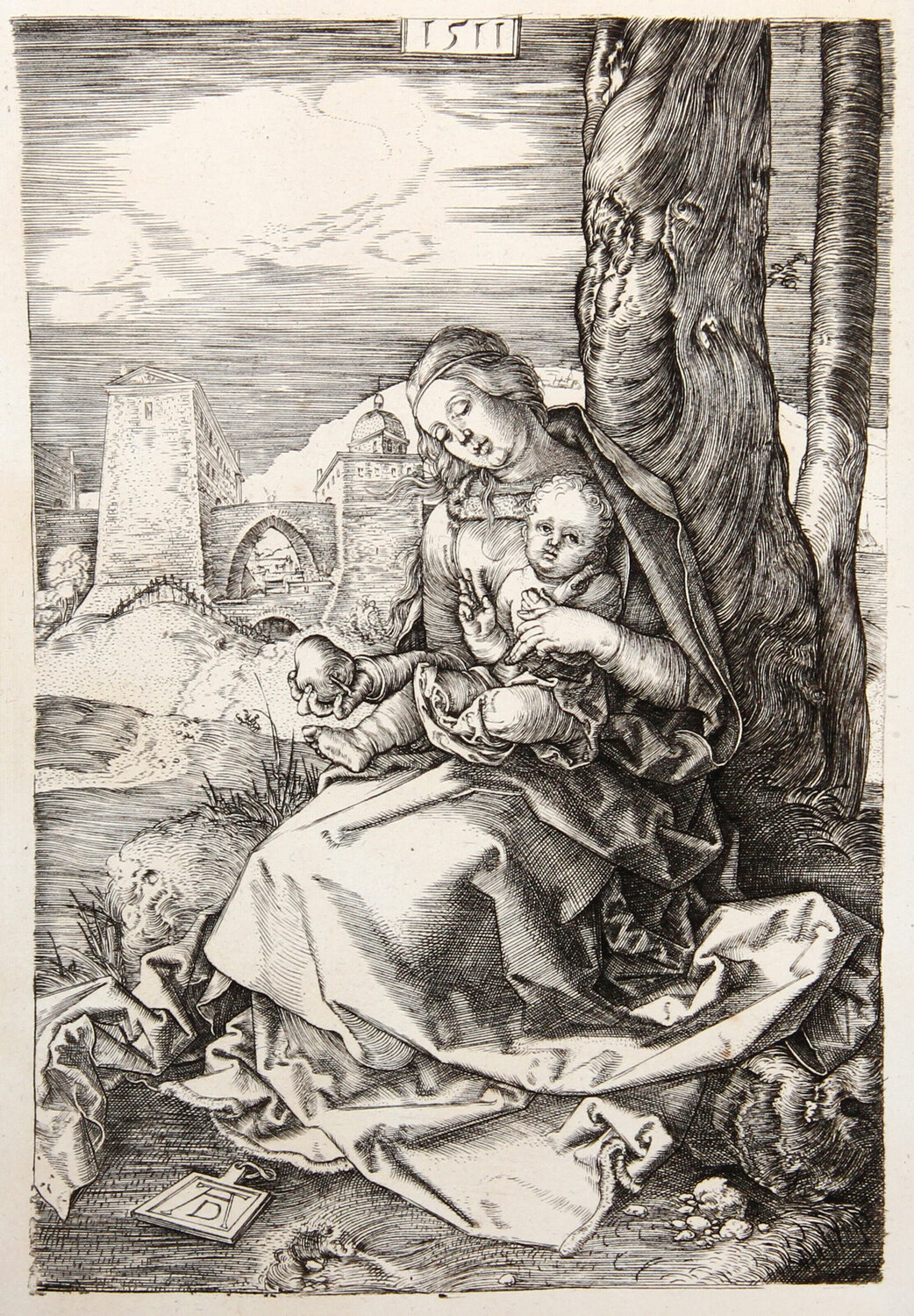 La Vierge a la Poire Albrecht Dürer Druck zu verkaufen