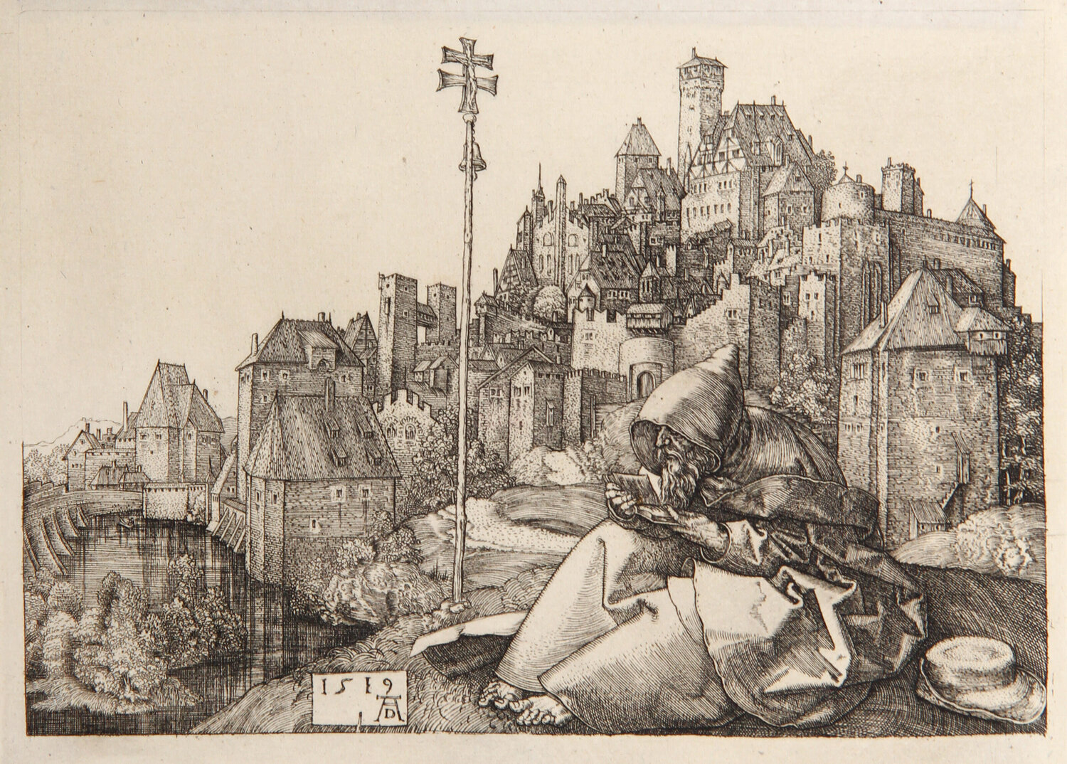 Saint Antoine Albrecht Dürer Stampa in vendita