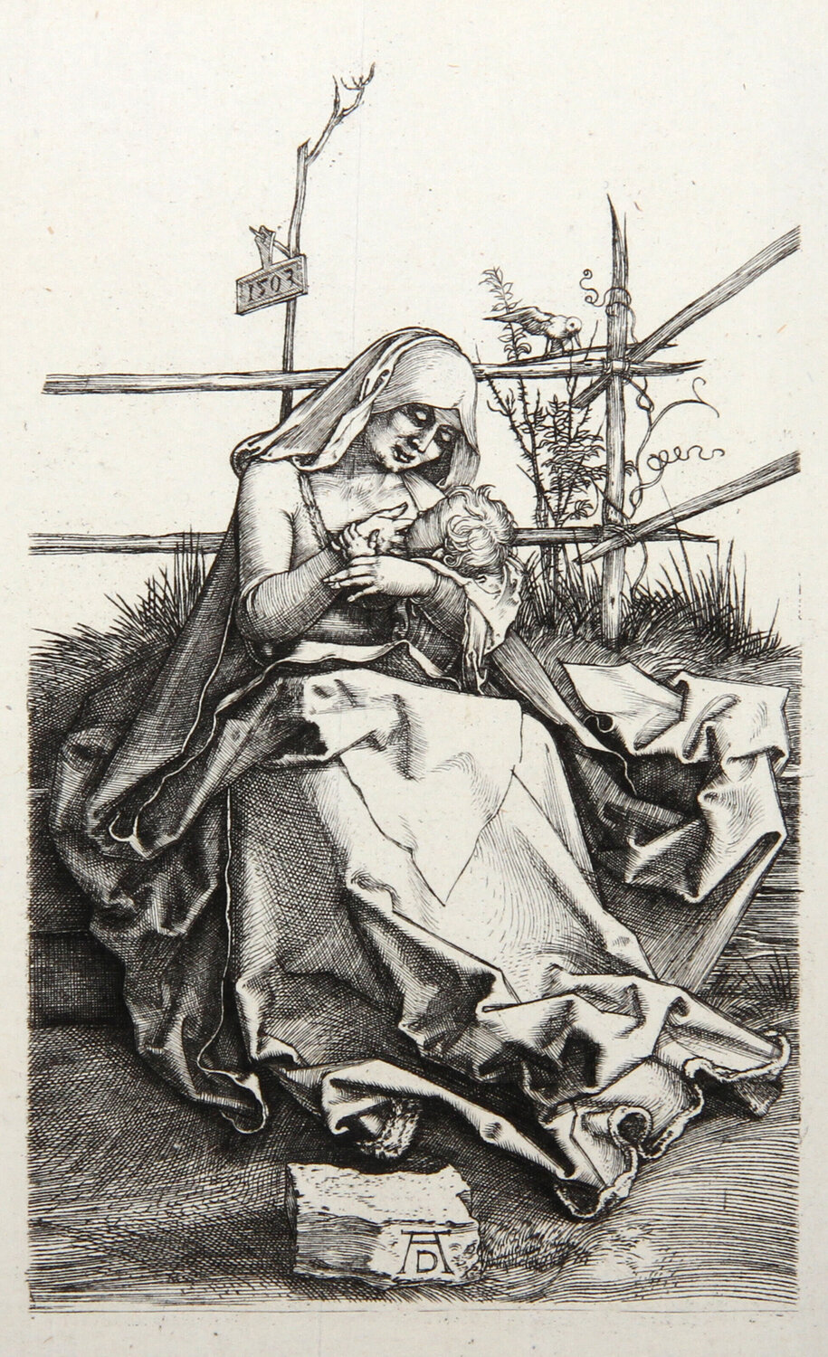 La Vierge Allaitant l'Enfant Albrecht Dürer Druck zu verkaufen