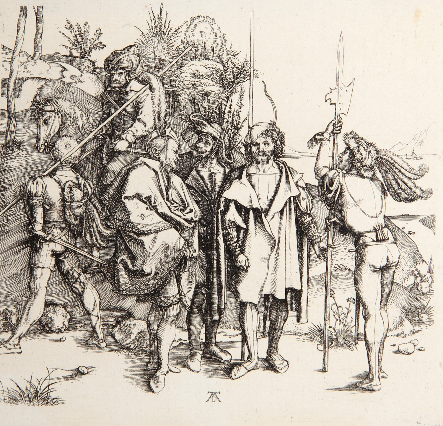 L'Assemblee des Gens de Guerre Albrecht Dürer Druck zu verkaufen