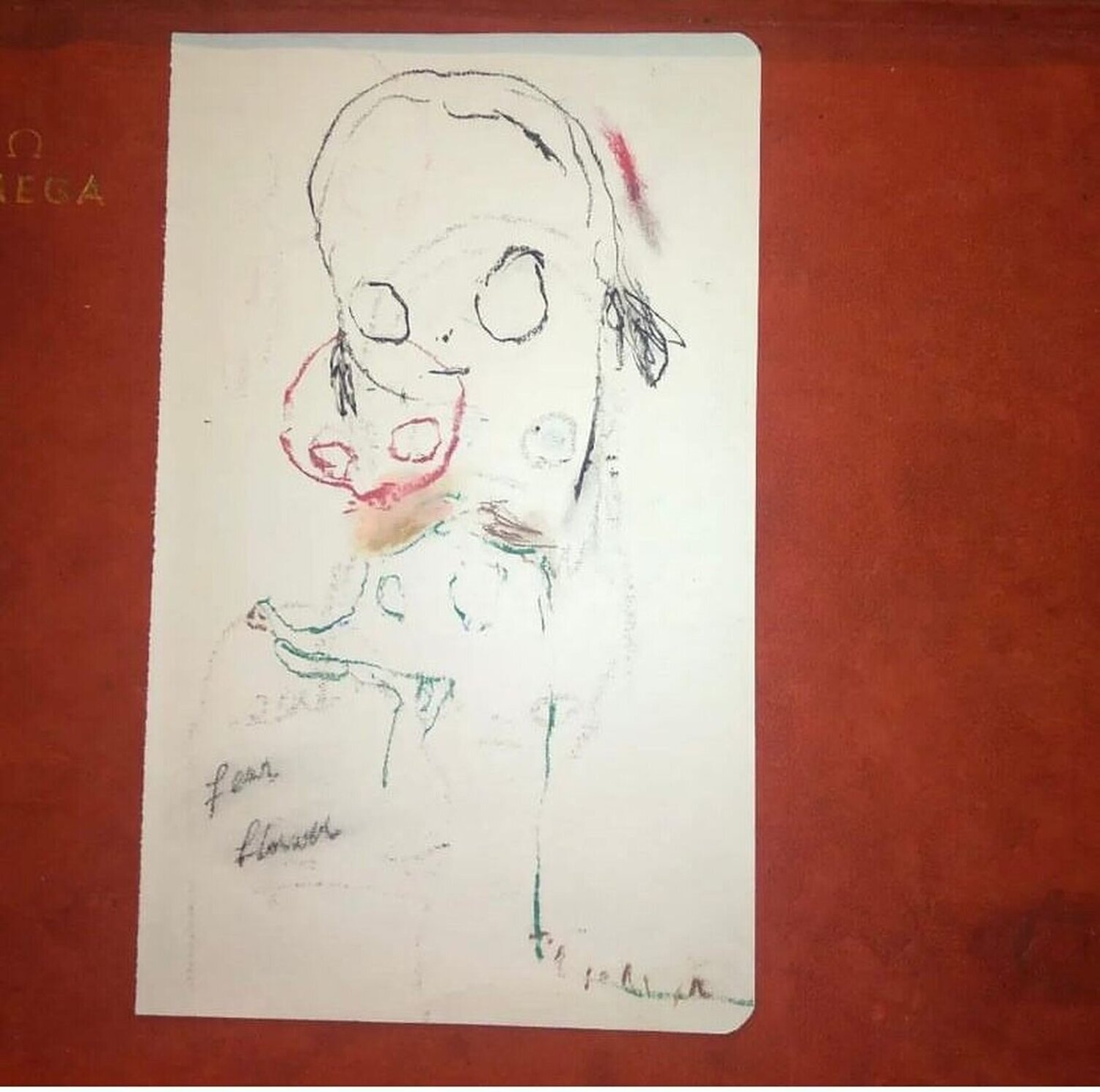 Untitled sketch Roby Dwi Antono Opera su carta in vendita