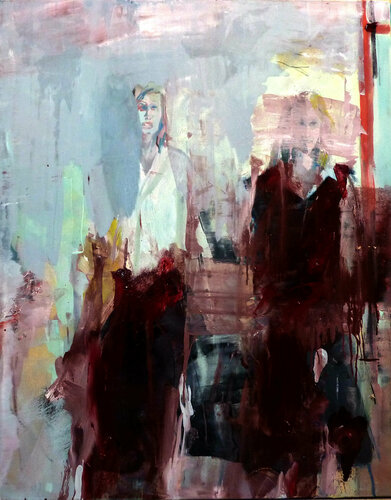 aus Mädchen werden Frauen di Mila Veljac'a, Pittura in vendita su Singulart