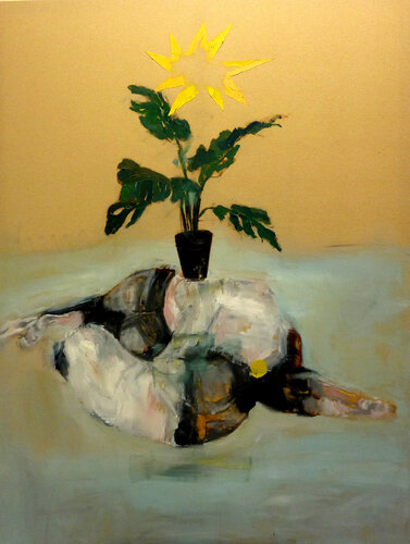 Beziehungen mit einer Pflanze von Mila Veljac'a, Malerei kaufen auf Singulart
