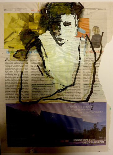 Ölportrait by Mila Veljac'a, 소묘 for Sale on Singulart