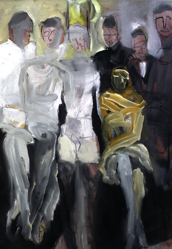 Hommage an Vivianne Westwood 2 di Mila Veljac'a, Pittura in vendita su Singulart