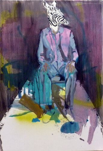 Mister Zebra di Mila Veljac'a, Pittura in vendita su Singulart