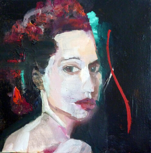 Frauenbild von Mila Veljac'a, Malerei kaufen auf Singulart
