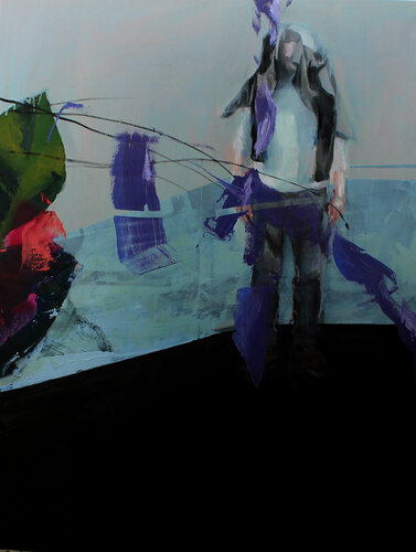 Jacke über den Kopf von Mila Veljac'a, Malerei kaufen auf Singulart