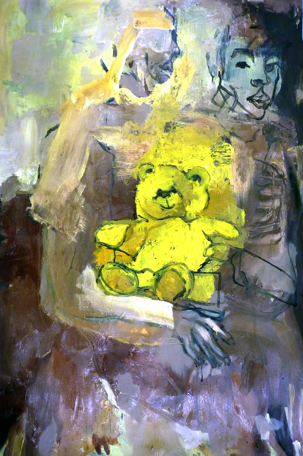 Beziehung und  ihr Teddy Mila Veljac'a