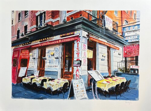 Little Italy, Lower Manhattan by Bob Dylan, Print for Sale on Singulart