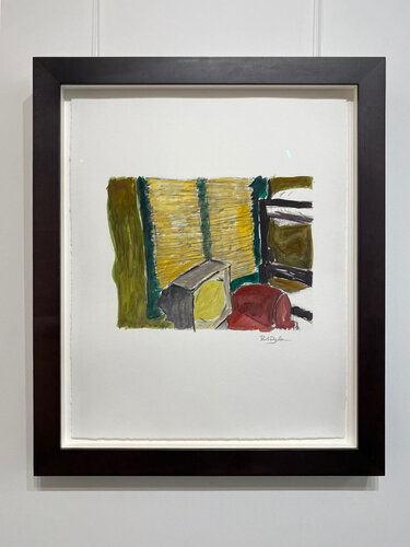 Lakeside Cabin - original by Bob Dylan, Painting for Sale on Singulart