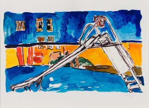 Slide by Bob Dylan, Print for Sale on Singulart