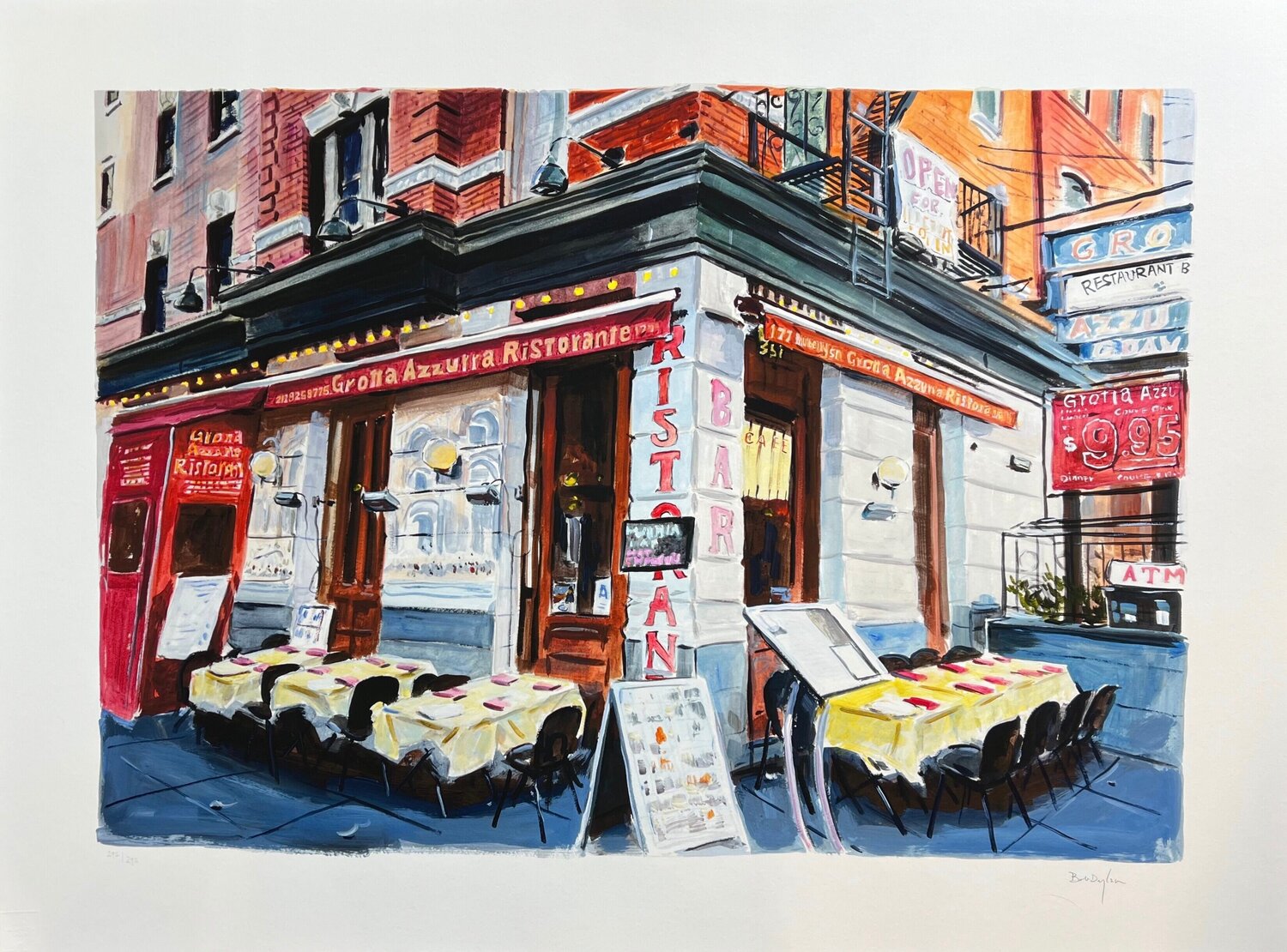 Little Italy, Lower Manhattan Bob Dylan