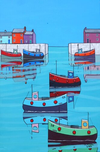 Reflective Calm von Paul Bursnall, Malerei kaufen auf Singulart