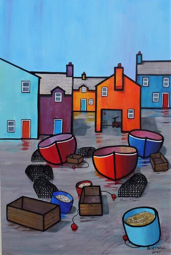 Quay Stage 3 di Paul Bursnall, Pittura in vendita su Singulart