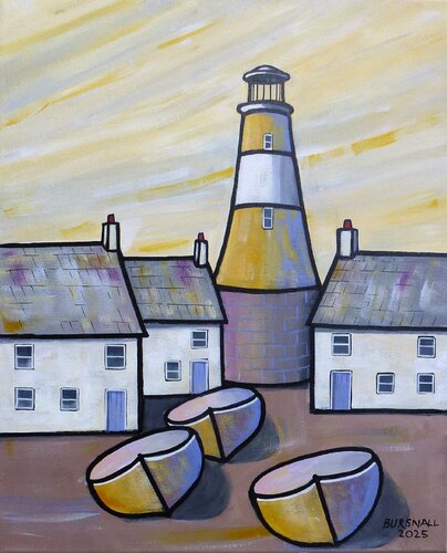 A Lithium Sunset di Paul Bursnall, Pittura in vendita su Singulart