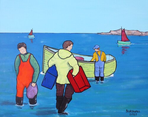 Loading Up di Paul Bursnall, Pittura in vendita su Singulart