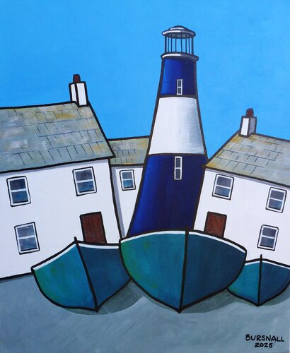 House Light van Paul Bursnall, Schilderij te koop op Singulart