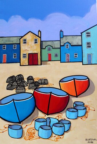 Cloud Storage by Paul Bursnall, Painting for Sale on Singulart