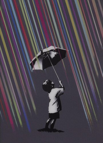 Not Everything is So Black & White (Lenticular) by Eelus, Print for Sale on Singulart