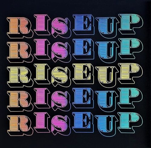 RISE UP von Ben Eine, Druck kaufen auf Singulart