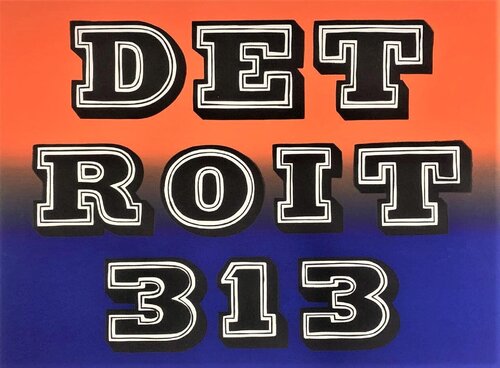 Detroit di Ben Eine, Stampa in vendita su Singulart