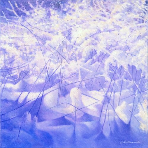 Snow par Richard Mierniczak, Peinture en vente sur Singulart