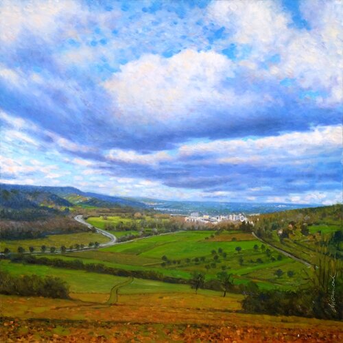 Sky over my Town Richard Mierniczak