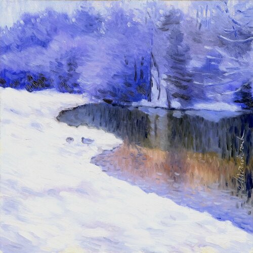 In the Park de Richard Mierniczak, Pintura a la venta en Singulart