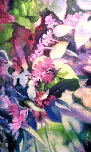 In the Garden van Richard Mierniczak, Schilderij te koop op Singulart